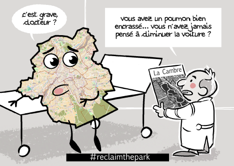 Reclaim The Park : Ouvrez le Bois de la Cambre au public