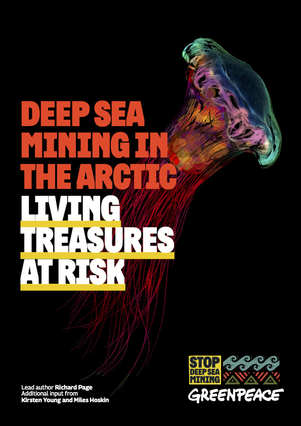 Deep Sea Mining in the Arctic Living Treasures at Risk Cover