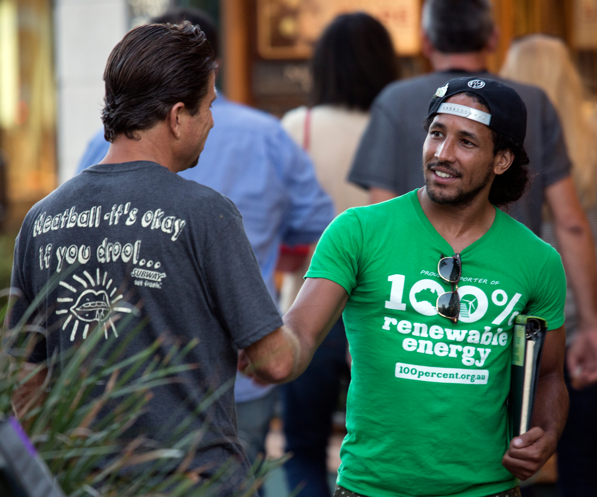 Orange County Frontline. © Tim Aubry / Greenpeace